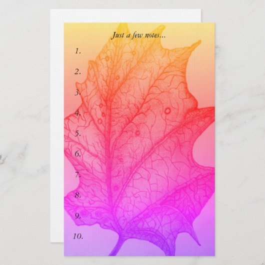 Wat nodig is briefpapier (Voorkant / Achterkant)