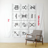 Wat nog een jaar uit de bosbouw wandkleed (In Situ (horizontaal))