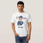 Wat nu? afstuderen T-shirt (Voorkant volledig)