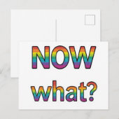 Wat nu? briefkaart (Voorkant / Achterkant)