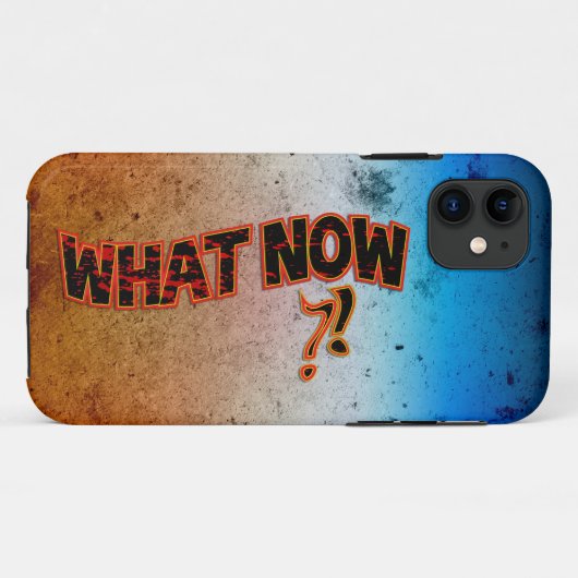 Wat nu? Case-Mate iPhone case (Achterkant (horizontaal))