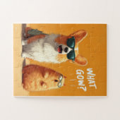 Wat nu? Corgi & Hamster Puzzel Legpuzzel (Horizontaal)