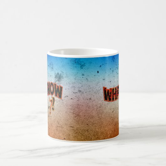 Wat nu? koffiemok (Center)