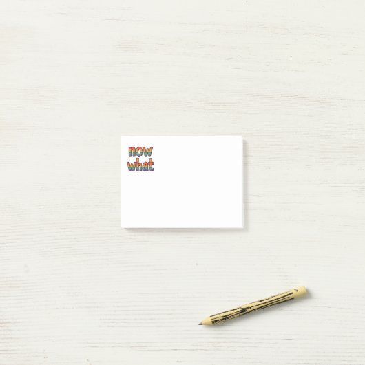 Wat nu post-it® notes (Op bureau)