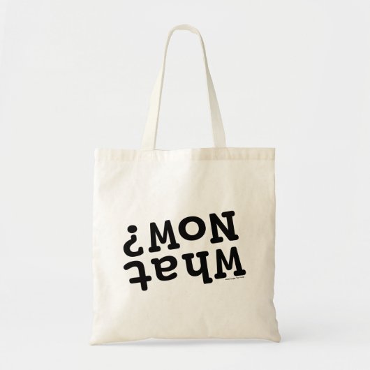 Wat nu? tote bag (Voorkant)