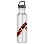 Wat nu? waterfles  (Voorkant)