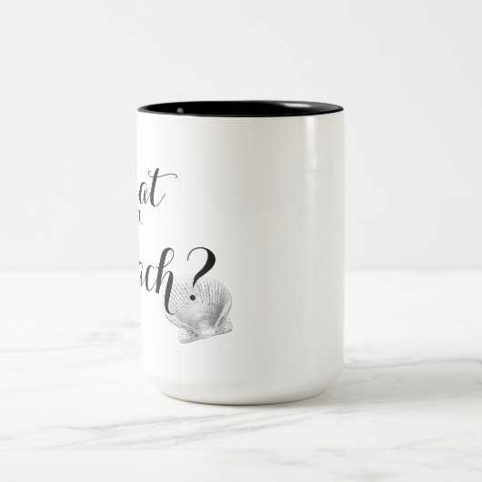 Wat omhoog de Mok van de Koffie van het Beach (Center)