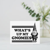 Wat omhoog Mijn Gnomies is Briefkaart (Staand voorkant)