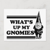 Wat omhoog Mijn Gnomies is Briefkaart (Voorkant)