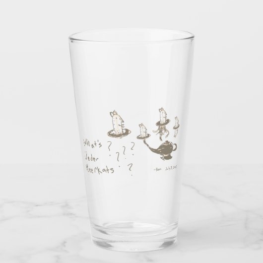 Wat onder Meerkats Glas (Voorkant)