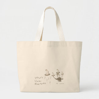 Wat onder Meerkats Grote Tote Bag