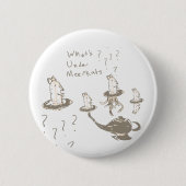 Wat onder Meerkats Ronde Button 5,7 Cm (Voorkant)