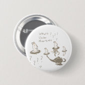 Wat onder Meerkats Ronde Button 5,7 Cm (Voorkant /achterkant)