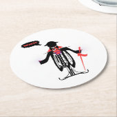 WAT? Onderzetter man papier (Gebogen)