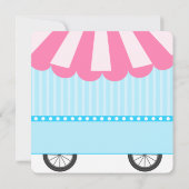 Wat onthult de Scoop Ice Cream Parlor Geslacht Bedankkaart (Achterkant)