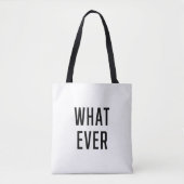 Wat ooit tote bag (Voorkant)