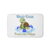 Wat ook drijft je schildpad 2 badmat (Voorkant)