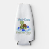 Wat ook drijft je schildpad 2 flesjeskoeler (Voorkant)