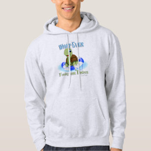 Wat ook drijft je schildpad 2 hoodie