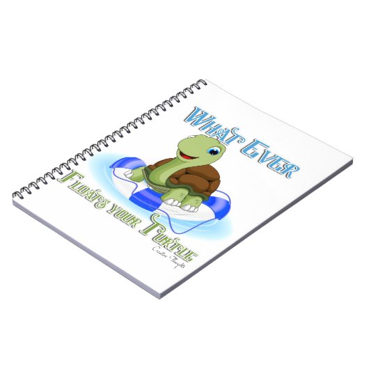 Wat ook drijft je schildpad 2 notitieboek (Linkerzijde)