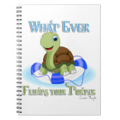 Wat ook drijft je schildpad 2 notitieboek (Voorkant)