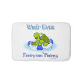 Wat ook drijft je schildpadden 3 badmat (Voorkant)