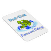 Wat ook drijft je schildpadden 3 magneet (Rechterzijde)
