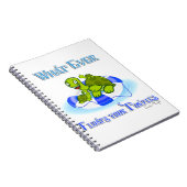 Wat ook drijft je schildpadden 3 notitieboek (Rechterzijde)