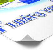 Wat ook drijft je schildpadden 3 poster (Hoek)