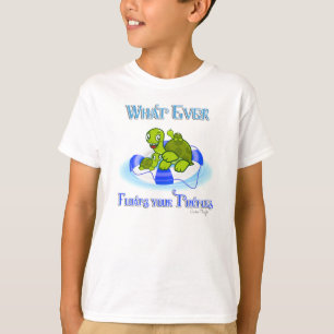 Wat ook drijft je schildpadden 3 t-shirt