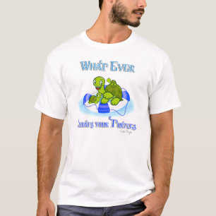 Wat ook drijft je schildpadden 3 t-shirt