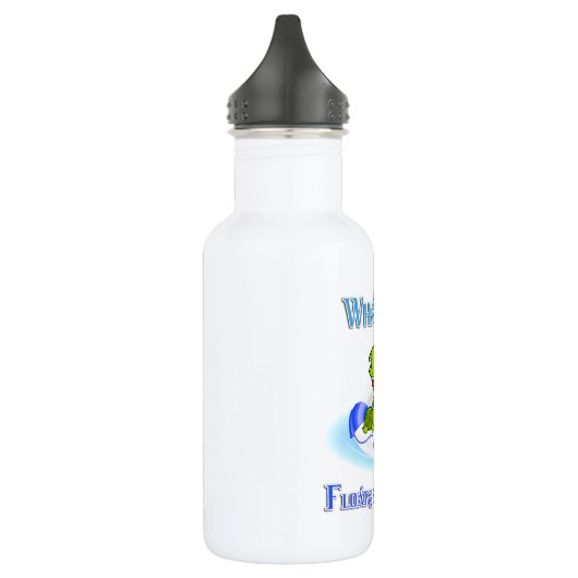 Wat ook drijft je schildpadden 3 waterfles (Links)