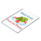Wat ook drijft jullie schildpadden 2 notitieboek (Linkerzijde)