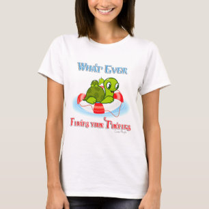 Wat ook drijft jullie schildpadden 2 t-shirt