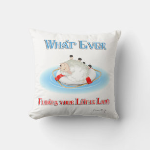 Wat ook drijft op je kleine lampje kussen