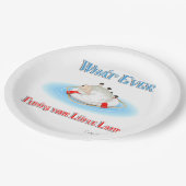 Wat ook drijft op je kleine lampje papieren bordje (Gekanteld)