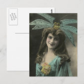 Wat op haar hoofd briefkaart (Voorkant / Achterkant)