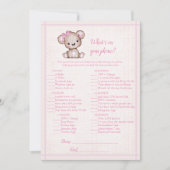 Wat op je telefoon is een bruine Beer Kaart (Voorkant)