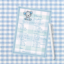 Wat op je telefoon is Grijze Beer-padspel Kaart