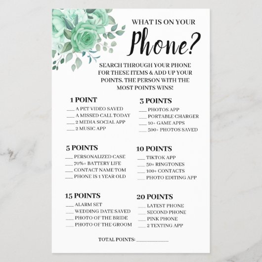 Wat op uw Kaart van het Spel van de Schoeisel Gree (Voorkant)