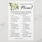 Wat op uw Kaart van het Spel van het Vrijgezellenf (Voorkant)