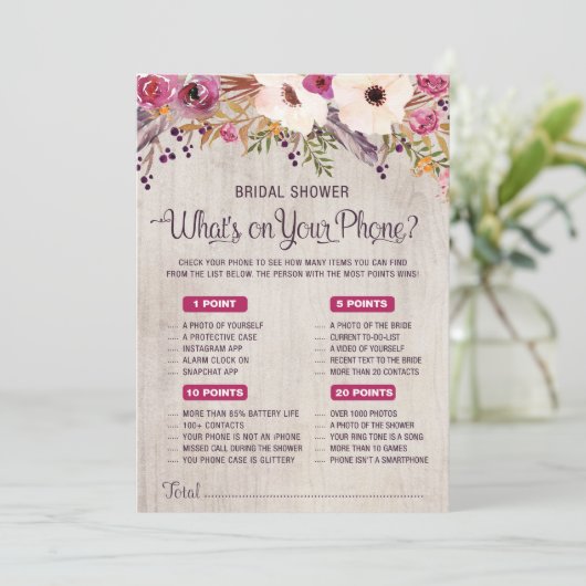 Wat op Uw Spel van het Vrijgezellenfeest van het R Kaart (Staand voorkant)