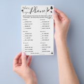 Wat op uw Telefoon | Shower Game Kaart (Hand)