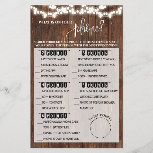 Wat op uw Westerne Spel van het Vrijgezellenfeest Flyer (Voorkant)