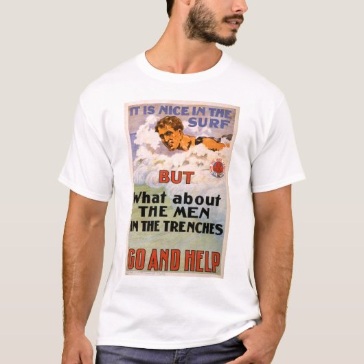 Wat over de Mannen in de Trenches T-shirt (Voorkant)