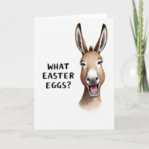 Wat Pasen Eieren Grappige Dierenkaart Kaart