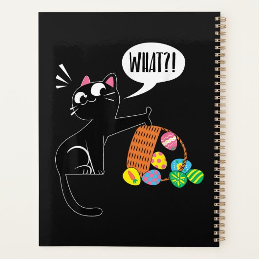 WAT ! Pasen Kat Planner (Achterkant)