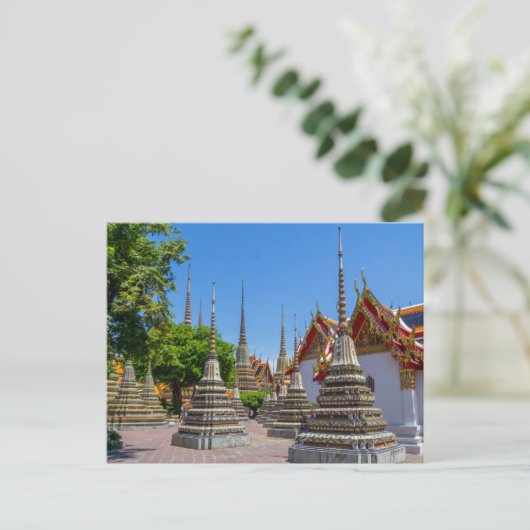 Wat Pho, Bangkok, Thailand Briefkaart (Staand voorkant)