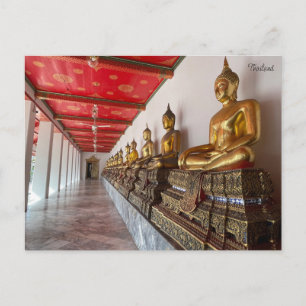 Wat Pho Golden Buddhas Briefkaart