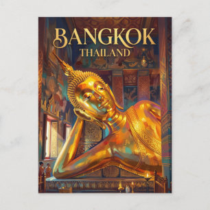 Wat Pho (Liggende Boeddha) Thailand Briefkaart